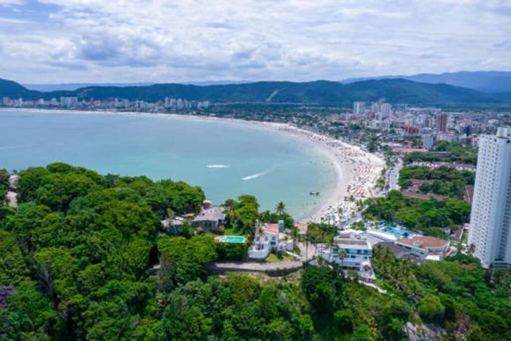 Comfort Guaruja Enseada Apartment 26 Wifi, Garagem E Ar Condicionado Экстерьер фото